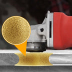 Edge Diamond Grinding Wheel for Marble, Granite, Quartz - Brazing Emery, 25mm, view 9
