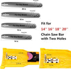 Chainsaw Teeth Sharpener - Fits 14" to 20" Bars, Manual Operation, view 3
