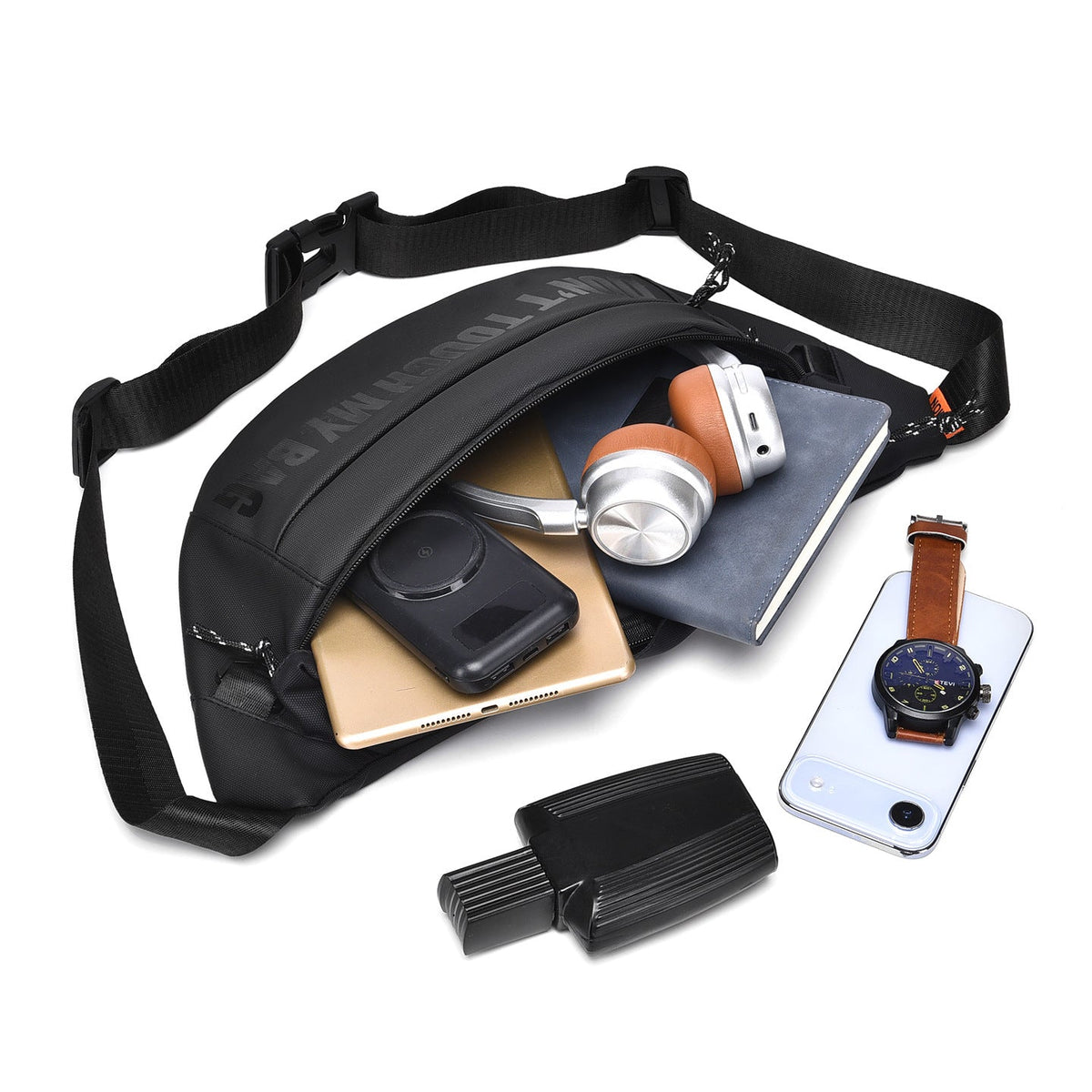 Printed Bum Bag for Everyday Use, Travel and Sports