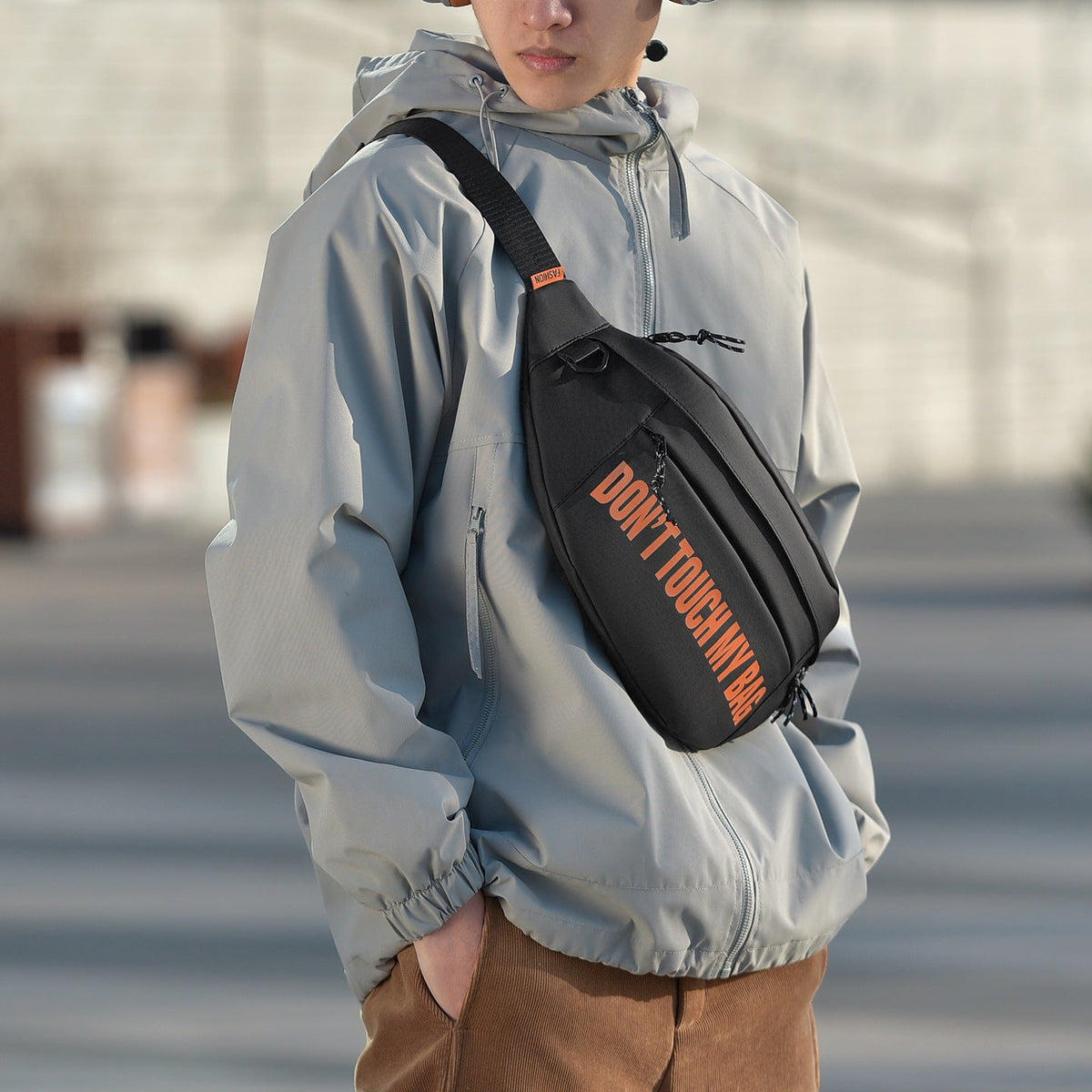 Printed Bum Bag for Everyday Use, Travel and Sports