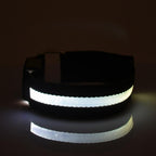 Glowing LED Sport Band for Night Running - Adjustable, 12.5" Length, view 8