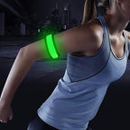 Glowing LED Sport Band for Night Running - Adjustable, 12.5" Length, view 3