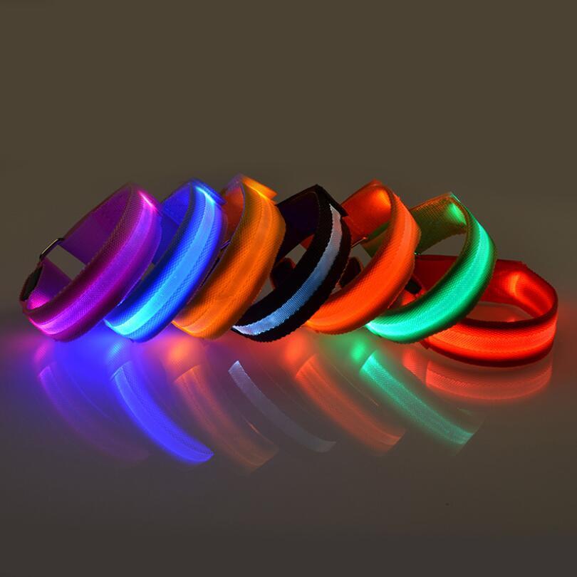 Glowing LED Sport Band for Night Running - Adjustable, 12.5" Length, view 5
