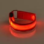 Glowing LED Sport Band for Night Running - Adjustable, 12.5" Length, view 7