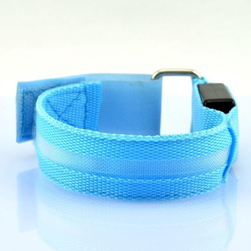 Glowing LED Sport Band for Night Running - Adjustable, 12.5" Length, view 10