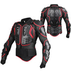 Protective Body Armour with Adjustable Straps for Motocross and Cycling