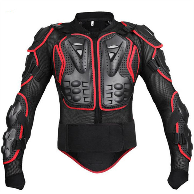 Protective Body Armour with Adjustable Straps for Motocross and Cycling