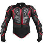 Protective Body Armour with Adjustable Straps for Motocross and Cycling