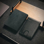 PU Leather RFID-Blocking Card Holder Wallet with Money Clip