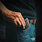 PU Leather RFID-Blocking Card Holder Wallet with Money Clip