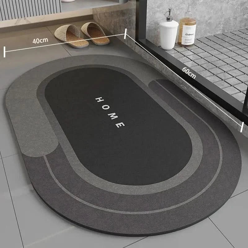 PVC Bathroom Mat 40×60 cm, Absorbent and Non-Slip