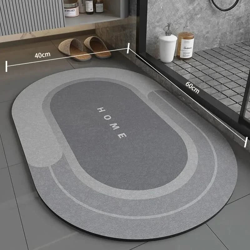 PVC Bathroom Mat 40×60 cm, Absorbent and Non-Slip