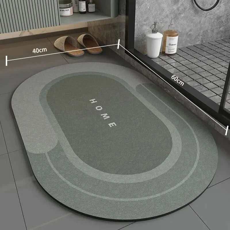 PVC Bathroom Mat 40×60 cm, Absorbent and Non-Slip