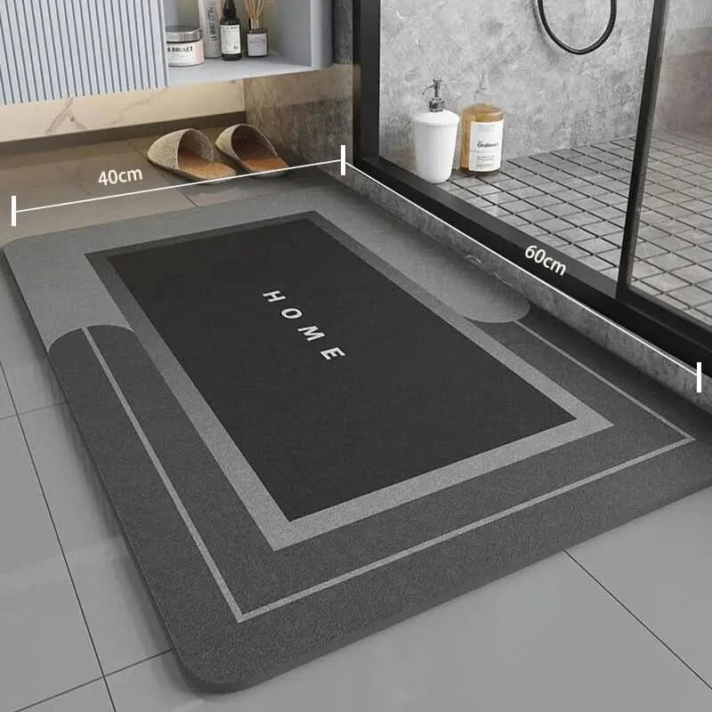 PVC Bathroom Mat 40×60 cm, Absorbent and Non-Slip