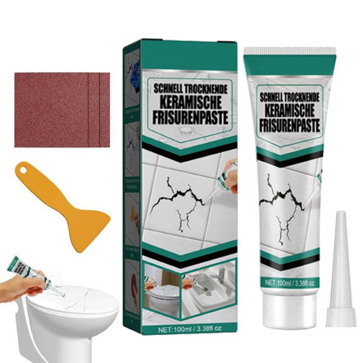 Quick-Drying Ceramic Repair Paste for Tiles