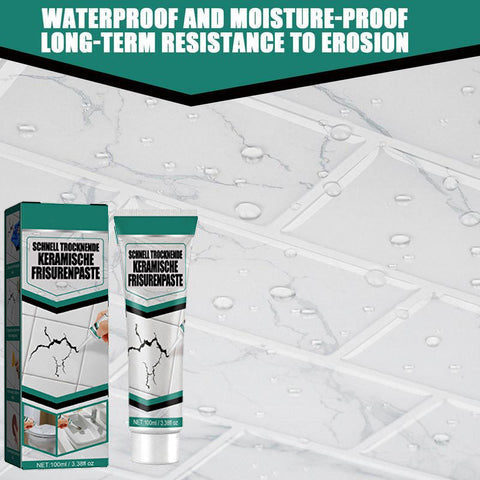 Quick-Drying Ceramic Repair Paste for Tiles