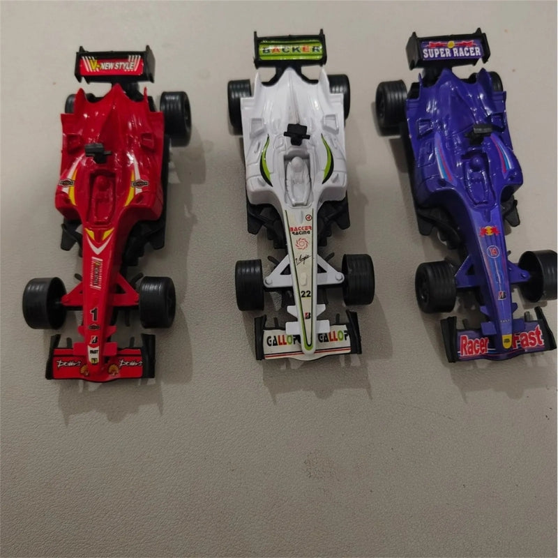 Race Car Advent Calendar Christmas Gift Set with Plastic Compartments