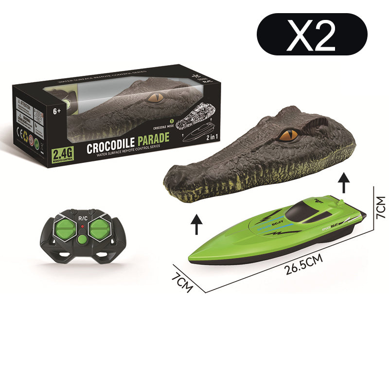 RC Racing Boat with 2.4 GHz Remote Control, Dual Motor