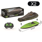 RC Racing Boat with 2.4 GHz Remote Control, Dual Motor