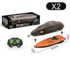 RC Racing Boat with 2.4 GHz Remote Control, Dual Motor