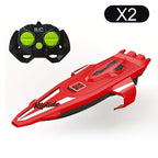 RC Racing Boat with 2.4 GHz Remote Control, Dual Motor