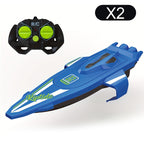 RC Racing Boat with 2.4 GHz Remote Control, Dual Motor