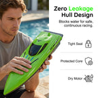 RC Racing Boat with 2.4 GHz Remote Control, Dual Motor