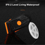 Rechargeable COB LED Bicycle Tail Light with 5 Modes