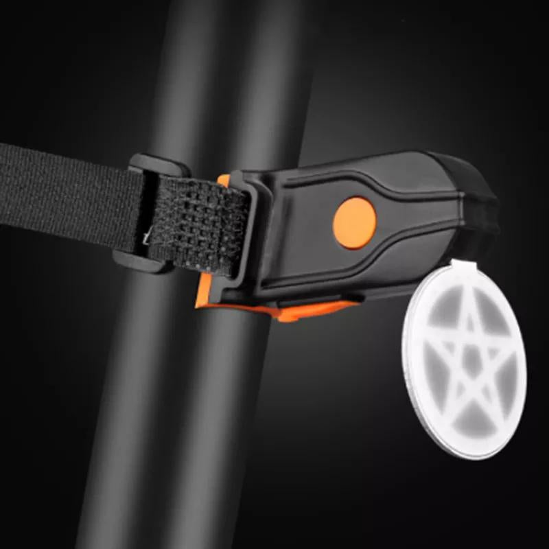 Rechargeable COB LED Bicycle Tail Light with 5 Modes
