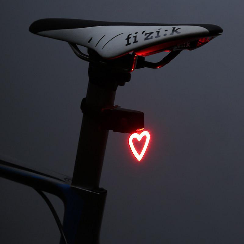 Rechargeable COB LED Bicycle Tail Light with 5 Modes