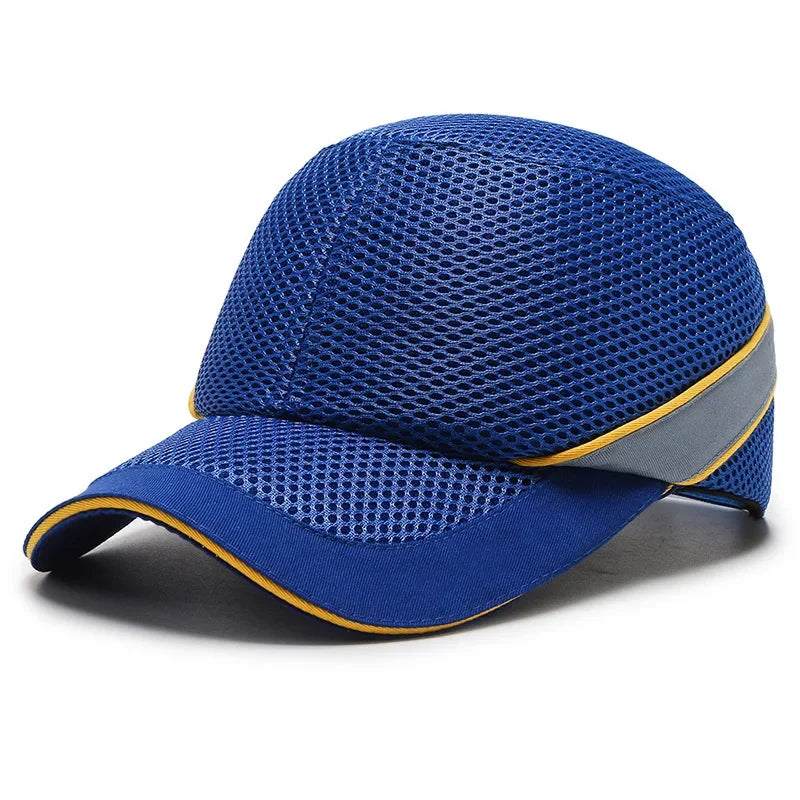 Red Safety Bump Cap with ABS Shell and Adjustable 58–62 cm Fit