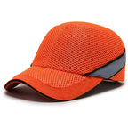 Red Safety Bump Cap with ABS Shell and Adjustable 58–62 cm Fit