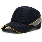Red Safety Bump Cap with ABS Shell and Adjustable 58–62 cm Fit