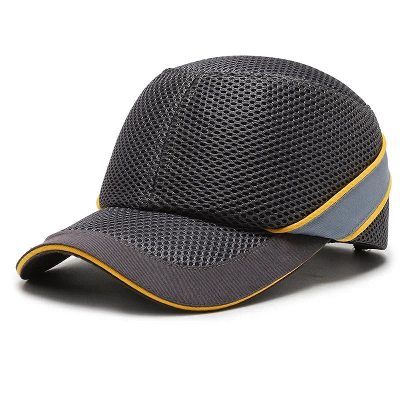 Red Safety Bump Cap with ABS Shell and Adjustable 58–62 cm Fit