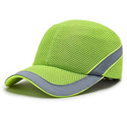 Red Safety Bump Cap with ABS Shell and Adjustable 58–62 cm Fit