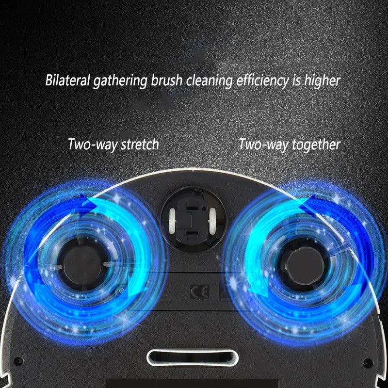 Robot Vacuum Cleaner with HEPA Filter, Obstacle Avoidance, 180 m², 90 Minutes