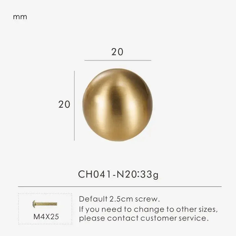 Rolfur Alva Pinebrook Ball Knobs-Welvere