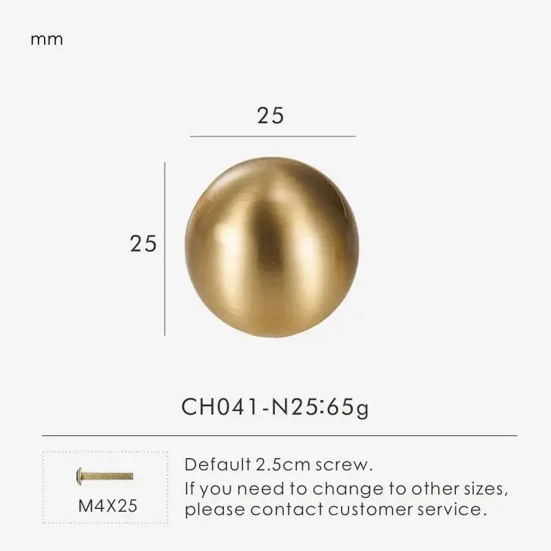 Rolfur Alva Pinebrook Ball Knobs-Welvere