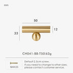 Rolfur Alva Pinebrook Ball Knobs-Welvere