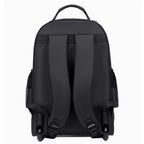 Rolling Backpack with Expandable Storage and Padded Straps