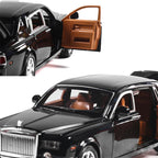 Rolls-Royce Phantom 1:24 Alloy Diecast Model Car, Black or Red