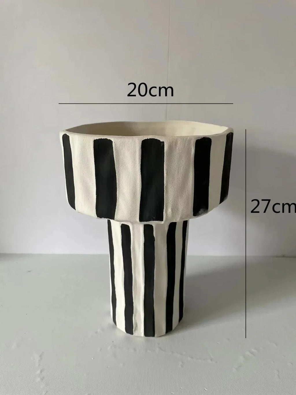 Rosina Striped Ashhurst Vase-Welvere