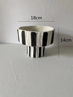 Rosina Striped Ashhurst Vase-Welvere