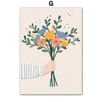 Rosio Fashion Girl Canvas Print-Welvere