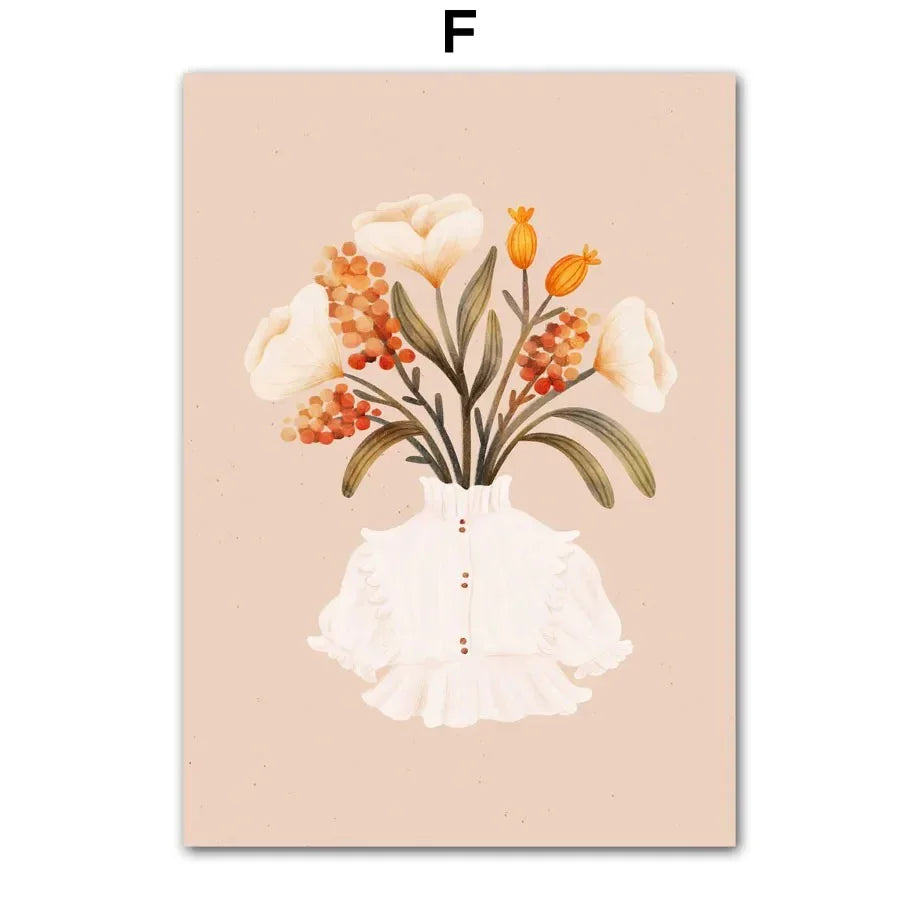Rosio Fashion Girl Canvas Print-Welvere