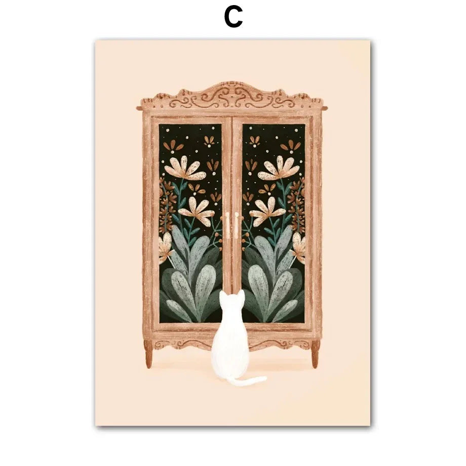 Rosio Fashion Girl Canvas Print-Welvere