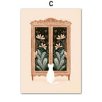 Rosio Fashion Girl Canvas Print-Welvere