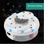Rotating Fly Trap with Bait Stations and Catch Container