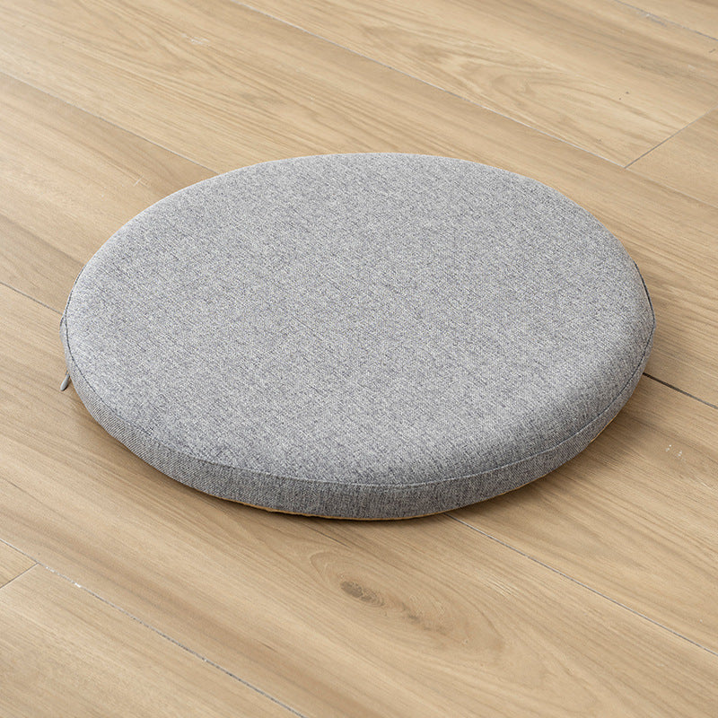 Round Comfort Seat Cushion, Soft Breathable Fabric, 11.81 Inch