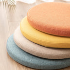 Round Comfort Seat Cushion, Soft Breathable Fabric, 11.81 Inch
